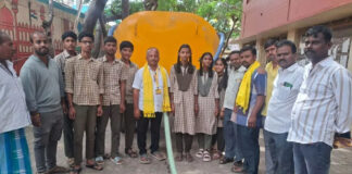 మదనపల్లె వివేకానంద పాఠశాలకు మధుసూదన్ రెడ్డి నీటి సాయం|