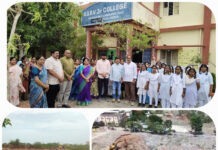 జిల్లా కలెక్టర్ ప్రత్యేక చొరవ, బాగుపడిన పాఠశాల ఆవరణ|