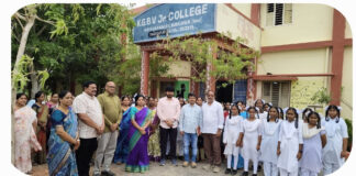జిల్లా కలెక్టర్ ప్రత్యేక చొరవ, బాగుపడిన పాఠశాల ఆవరణ|