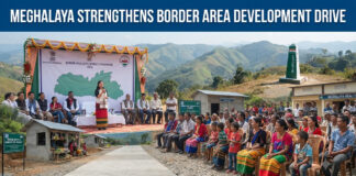 Meghalaya Strengthens Border Area Development Drive| Meghalaya Strengthens Border Area Development Drive graphic.