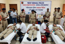 WB Police Blood Donation Drives Save Many Lives Monthly|