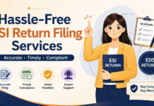 Hassle-Free ESI Return Filing Services|