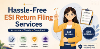 Hassle-Free ESI Return Filing Services|