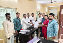 Ex-Corporator Ranga Narsimha Gupta Inspects BLOs Work|