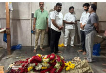 మదనపల్లె: అనంత వెంకటరమణకు నివాళులర్పించిన శ్రీరామ్ చినబాబు|