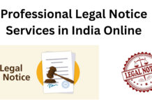 Professional Legal Notice Services in India Online|