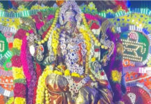 చింతలగంగమ్మకు అద్భుత పుష్పాలంకరణ, భక్తుల ఆనందోత్సాహాలు.|