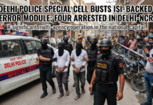 Delhi Police Busts ISI-Linked Terror Module, 4 Arrested|