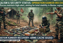 Chhattisgarh Naxalism: Security Forces on High Alert|