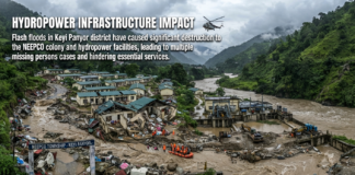 Flash Floods Devastate NEEPCO Colony in Keyi Panyor|