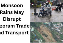 Monsoon Rains May Disrupt Mizoram Trade and Transport|