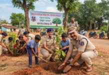 Odisha Police Plant Trees For Green Odisha Mission|