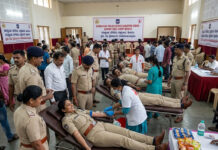 Police Blood Donation Drives Save Many Lives Every Month|