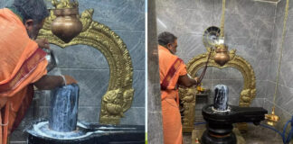 Chittoor: ఐరాల మండలం చిన్న వెంకటాంపల్లి శివాలయంలో వింత ఘటన వెలుగుచూసింది. శివలింగంపై నూనె పోస్తే పాలుగా మారుతుండటంతో భక్తులు పెద్ద సంఖ్యలో తరలివస్తున్నారు.|