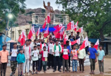 సోనం వాంగ్చుక్కు మద్దతుగా కోసిగిలో విద్యార్థుల నిరసన|