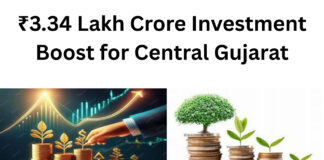 ₹3.34 Lakh Crore Investment Boost for Central Gujarat|