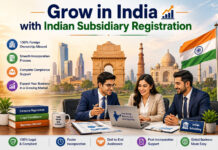Grow in India with Indian Subsidiary Registration|