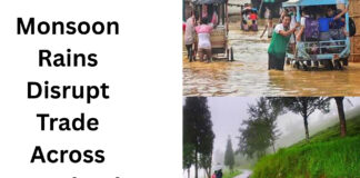 Monsoon Rains Disrupt Trade Across Nagaland