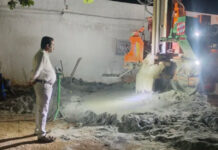 మదనపల్లెలో తాగునీటి సమస్యకు బోరుతో పరిష్కారం.|