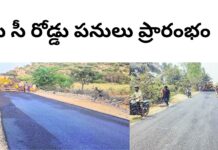 సీ సీ రోడ్డు పనులు ప్రారంభం|