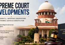 Supreme Court Developments Shape India’s Legal Landscape|