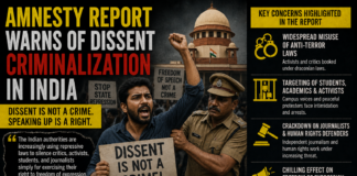Amnesty Report Warns of Dissent Criminalization in India |