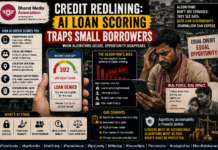 Credit Redlining: AI Loan Scoring Traps Small Borrowers|