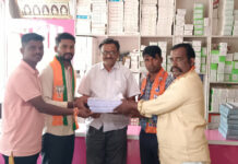 నందవరం మండల బిజెపి నేతలు లలిత జైన్ గారిని కలిశారు|