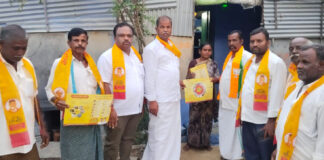 నందవరంలో బీజేపీ కిసాన్ మోర్చా డోర్ టూ డోర్ ప్రచారం|
