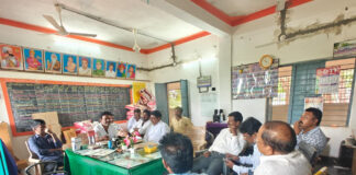 ముగతి జెడ్పిహెచ్ఎస్ స్కూల్లో హిందూ బంధుమిత్రుల సందర్శన|