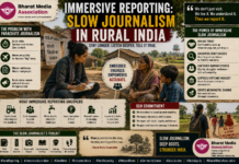 Immersive Reporting: Slow Journalism in Rural India|