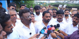 ఎమ్మెల్సీ శంభీపూర్ రాజు గారు రాయదుర్గం మాల్కం చెరువు సందర్శన …|