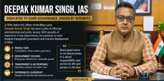 Deepak Kumar Singh: Driving Bihar’s Administrative Excellence|