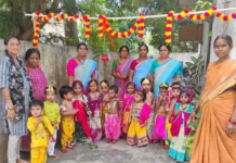 అంగన్వాడీ కేంద్రాల్లో శ్రీకృష్ణాష్టమి |