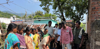 ఎరకందొరవలసలో నూతన బోరుకు శంకుస్థాపన