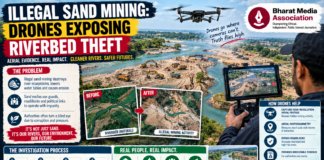 Illegal Sand Mining: Drones Exposing Riverbed Theft|