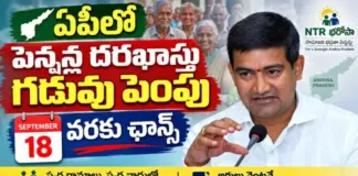 ఏపీలో పెన్షన్ల దరఖాస్తు గడువు పెంపు.. 18 వరకు ఛాన్స్ | AP