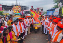 గణపతి నిమజ్జన శోభాయాత్ర ప్రారంభించిన ఎమ్మెల్యే ప్రేమ్ సాగర్ రావు