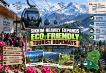 Sikkim Heavily Expands Eco-Friendly Tourist Ropeways|