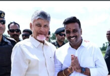 సీఎంకు ఘనస్వాగతం పలికిన పుంగనూరు నియోజకవర్గ ఇంచార్జీ