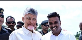సీఎంకు ఘనస్వాగతం పలికిన పుంగనూరు నియోజకవర్గ ఇంచార్జీ