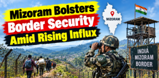 Mizoram Bolsters Border Security Amid Rising Influx|
