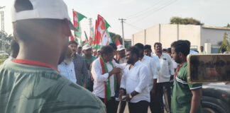 కోడంగల్ నియోజకవర్గంలో తీన్మార్ మల్లన్న మహా పాదయాత్ర కార్నర్ మీటింగ్