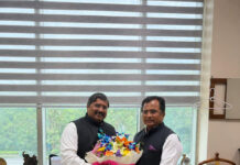 న్యూఢిల్లీలో విదేశాంగ శాఖ అదనపు కార్యదర్శితో సింగరేణి సీఎండీ భేటీ