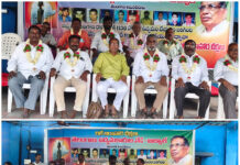 అమరవీరుల శిబిరంలో ఉద్యమకారుల దీక్షలు.|