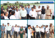 గణేష్ నిమజ్జనం ఏర్పాట్లను పర్యవేక్షించిన పోలీస్ కమిషనర్ & జిల్లా కలెక్టర్
