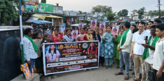 ఉయిక శిరీష మృతికి సంతాపం.. చింతూరులో కొవ్వొత్తుల ర్యాలీ |