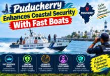 Puducherry Enhances Coastal Security With Fast Boats|