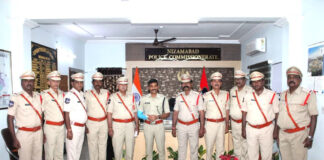 నిజామాబాద్లో 11 మంది హెడ్ కానిస్టేబుళ్లకు ASIలుగా పదోన్నతి