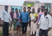 పర్యాటకుల సౌకర్యార్థం హ్యాండ్పంప్ మరమ్మతు